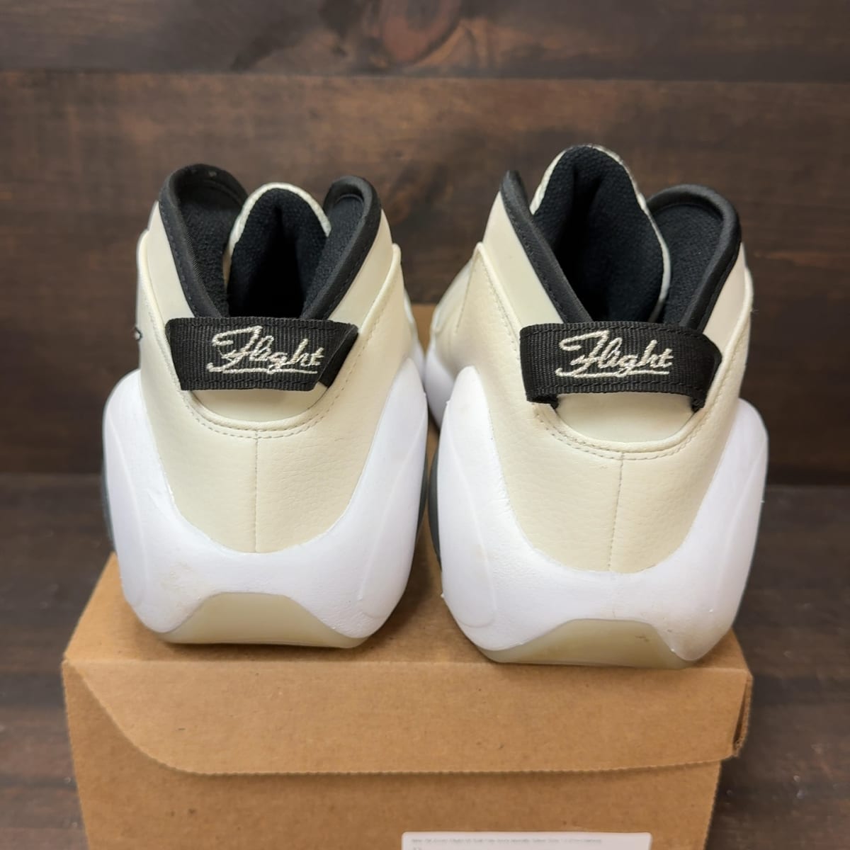 Nike Air Zoom Flight 95 Sail Pale Ivory Metallic Silver Size 13 (Pre-Owned) - aux