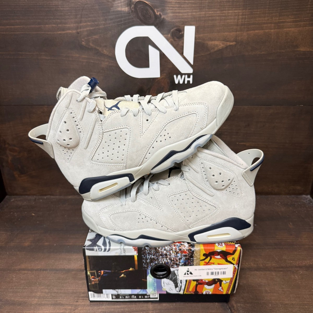Jordan 6 Retro Georgetown (2022) - Image 1