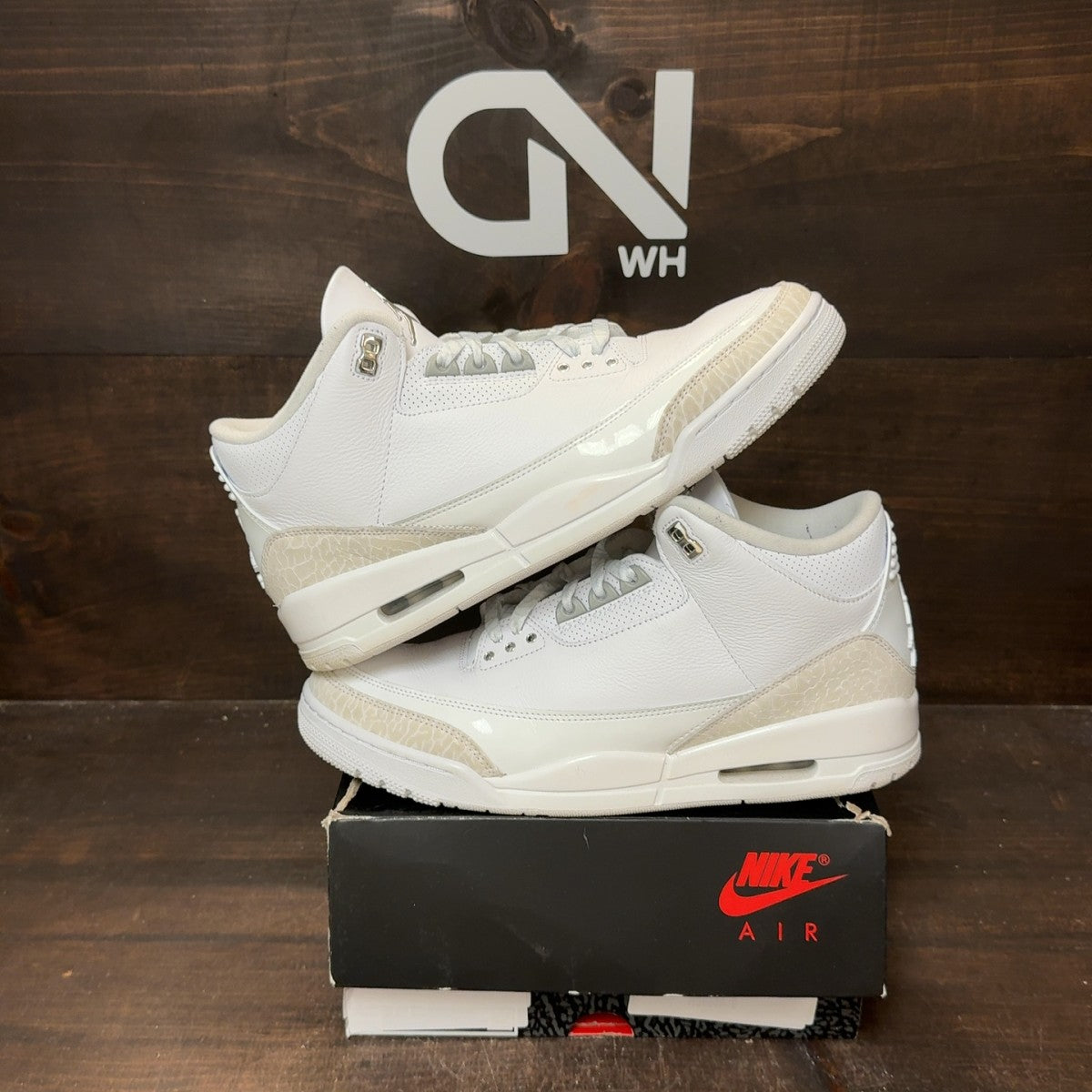 Jordan 3 Retro Pure Money (2025) Size 11.5 (Pre-Owned) - Image 1