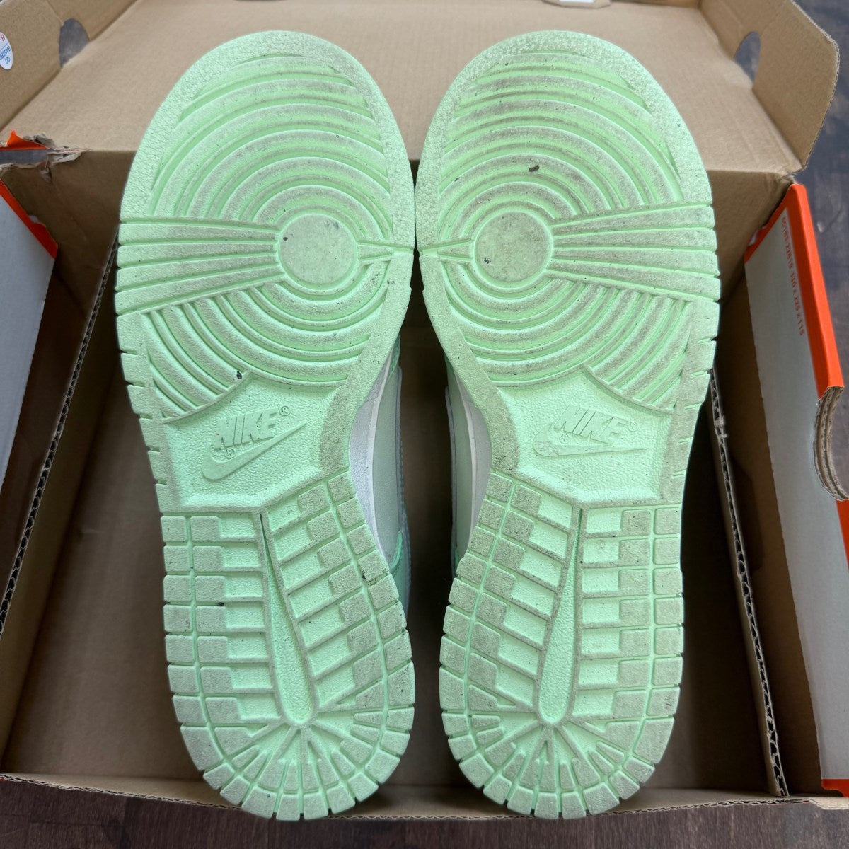Nike Dunk Low SE Next Nature Sea Glass (Women's) Size 9W (Pre-Owned) - Image 4