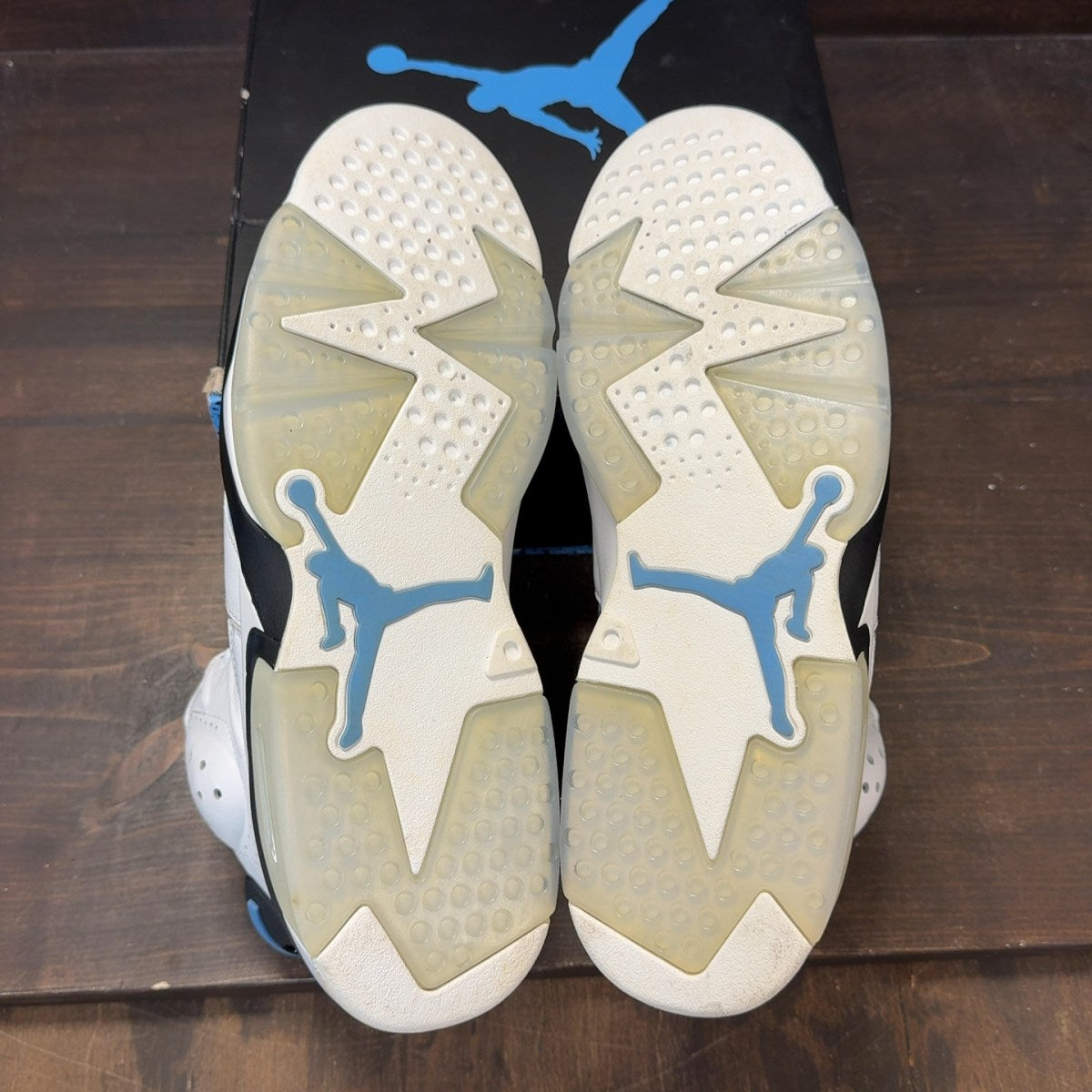 Jordan 6 Retro UNC White Size 13 (Pre-Owned) - Image 8