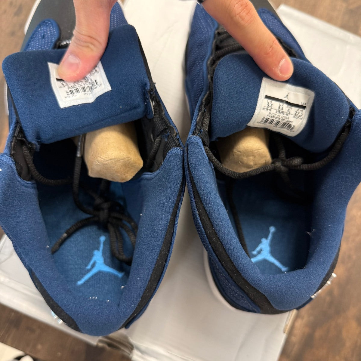 Jordan 13 Retro Low Brave Blue - Image 4