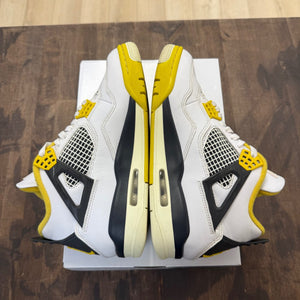 Jordan 4 Retro Vivid Sulfur (Women's) Size 8.5W (Pre-Owned) - Image 4