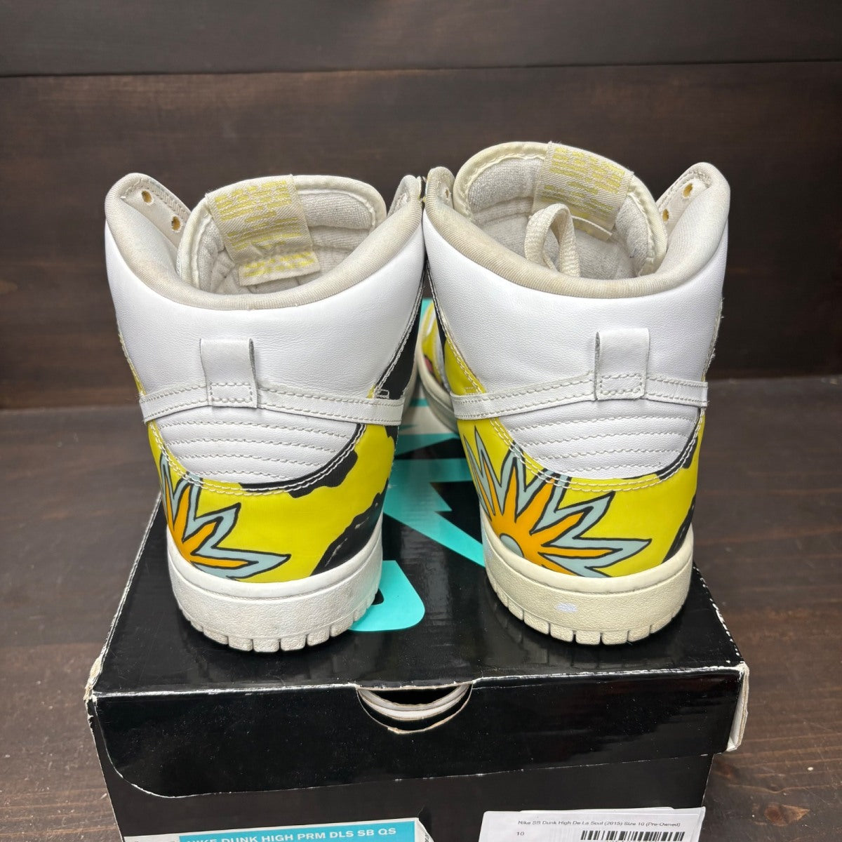 Nike SB Dunk High De La Soul (2015) Size 10 (Pre-Owned) - Image 5