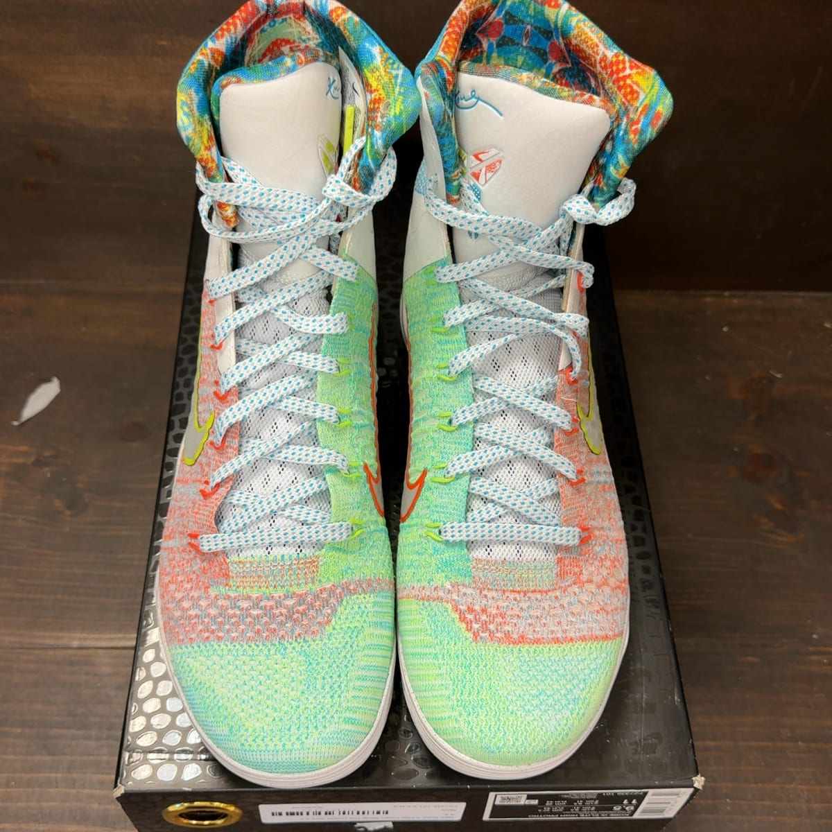 Nike Kobe 9 Elite Protro What The (2025) Size 9.5 - tag