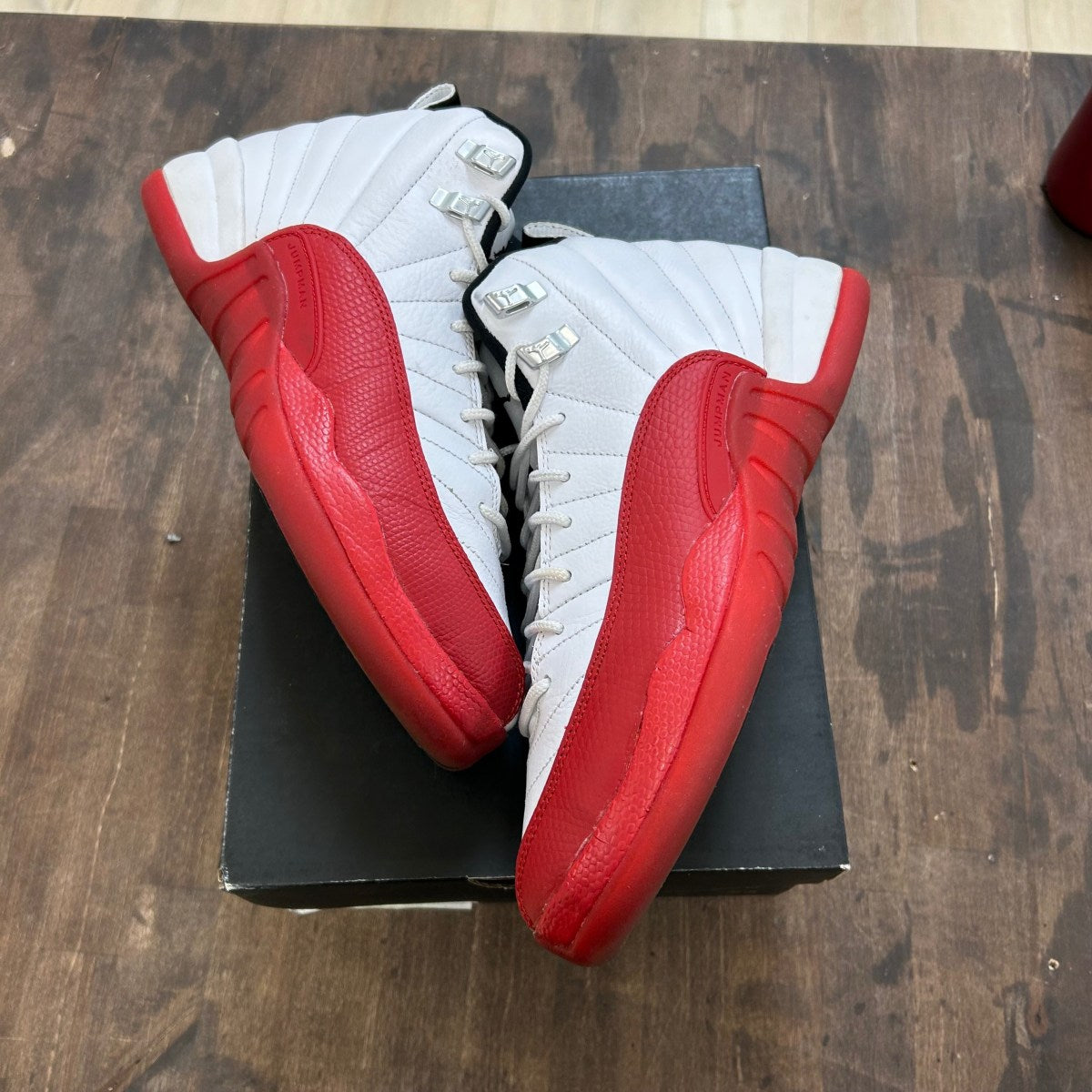 Jordan 12 Retro Cherry (2023) (GS) - Image 1
