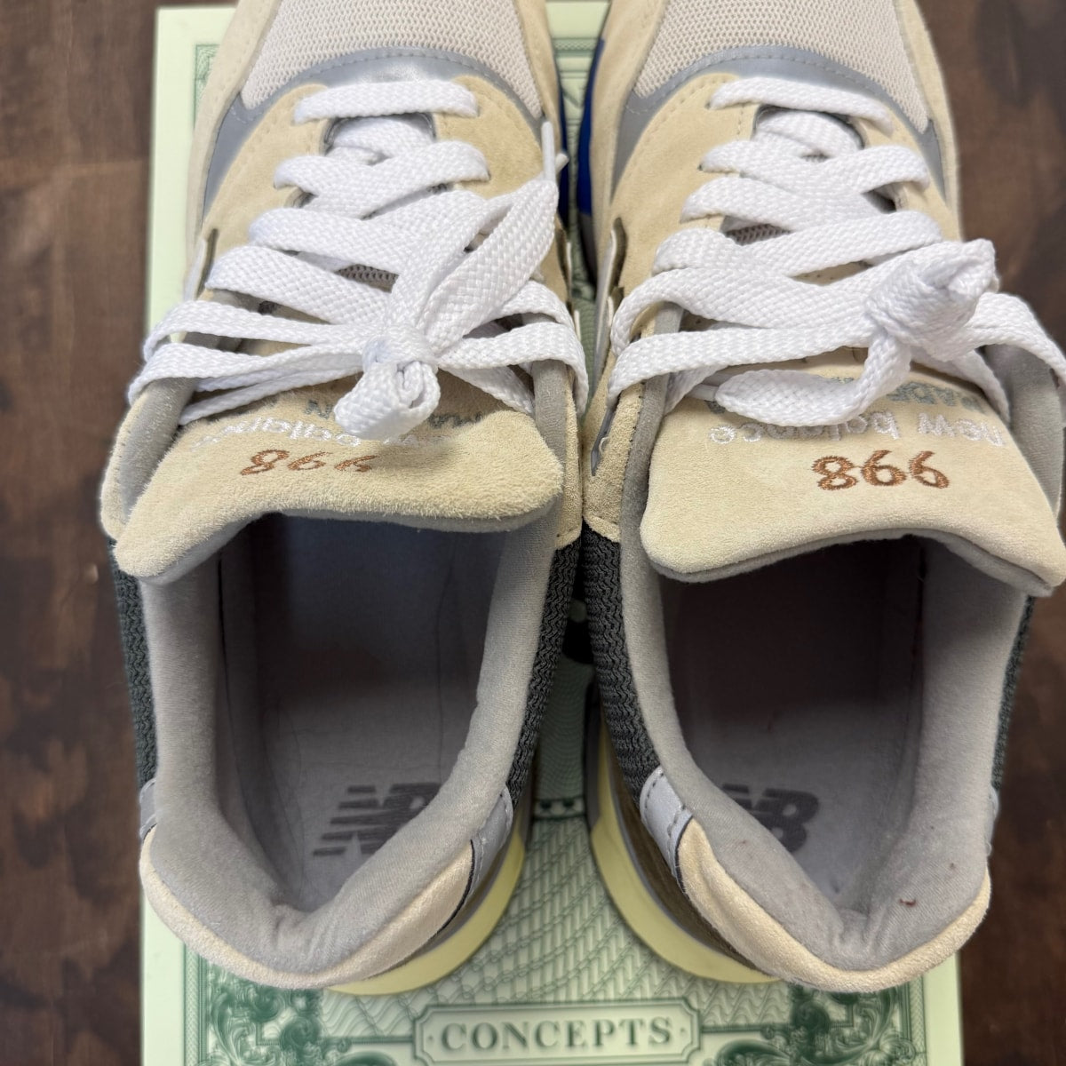 New Balance 998 MiUSA Concepts C-Note 10th Anniversary (2023) - Image 4