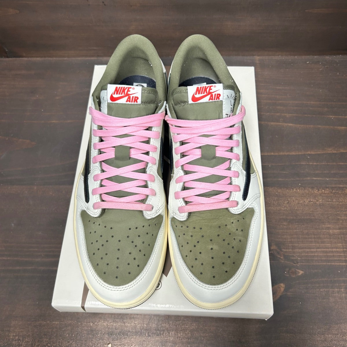 Jordan 1 Retro Low OG SP Travis Scott Medium Olive - Image 3