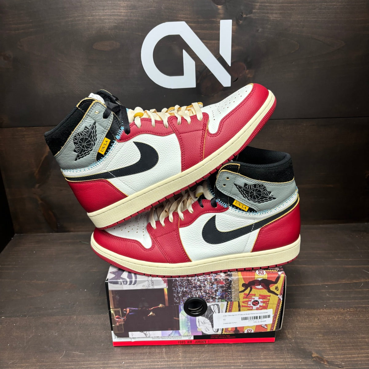 Jordan 1 Retro High OG SP Union LA Chicago Shadow - Image 2