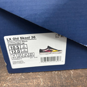 Vans LX Old Skool Archive Flame Black - Image 7