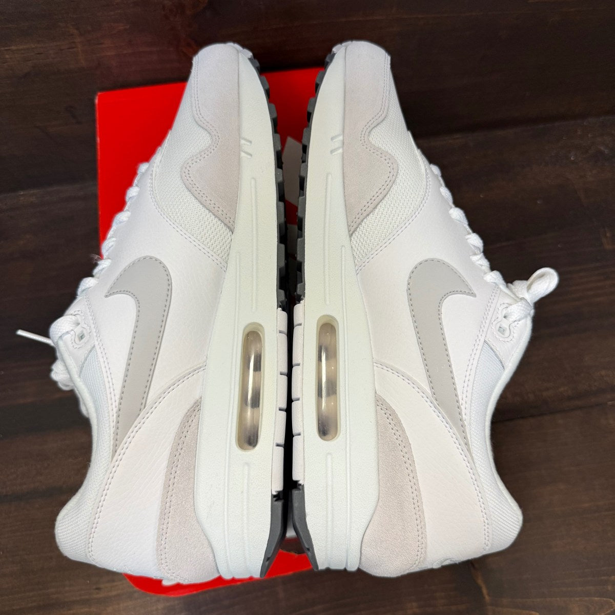 Nike Air Max 1 White Pure Platinum - Image 4