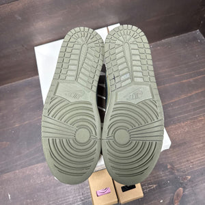Jordan 1 Retro Low OG SP Travis Scott Medium Olive Size 10 (Pre-Owned) - box