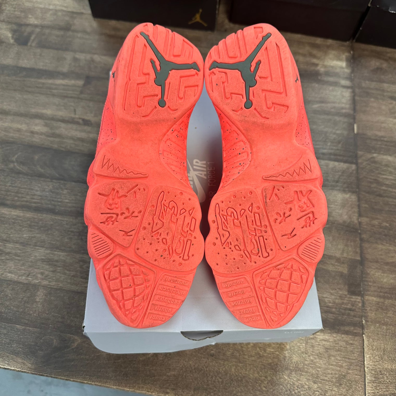 Bright Mango Jordan 9 Retro Low (USED, No Insoles, Replacement Box)
