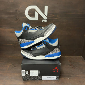 Jordan 3 Retro Sport Blue - Image 1