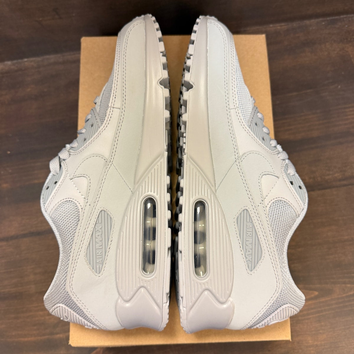 Nike Air Max 90 Recraft Wolf Grey Size 10.5 (Pre-Owned) - Image 6