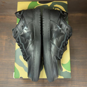 A Bathing Ape Bape SK8 Sta Triple Black Patent Leather Sta Logo - Image 4