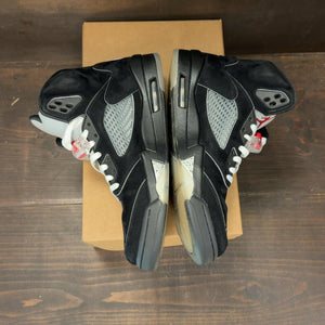 Jordan 5 Retro OG Black Metallic Reimagined Size 10.5 (Pre-Owned) - aux