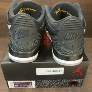 Jordan 3 Retro Tinker Black Cement Gold Size 14 (Pre-Owned) - aux