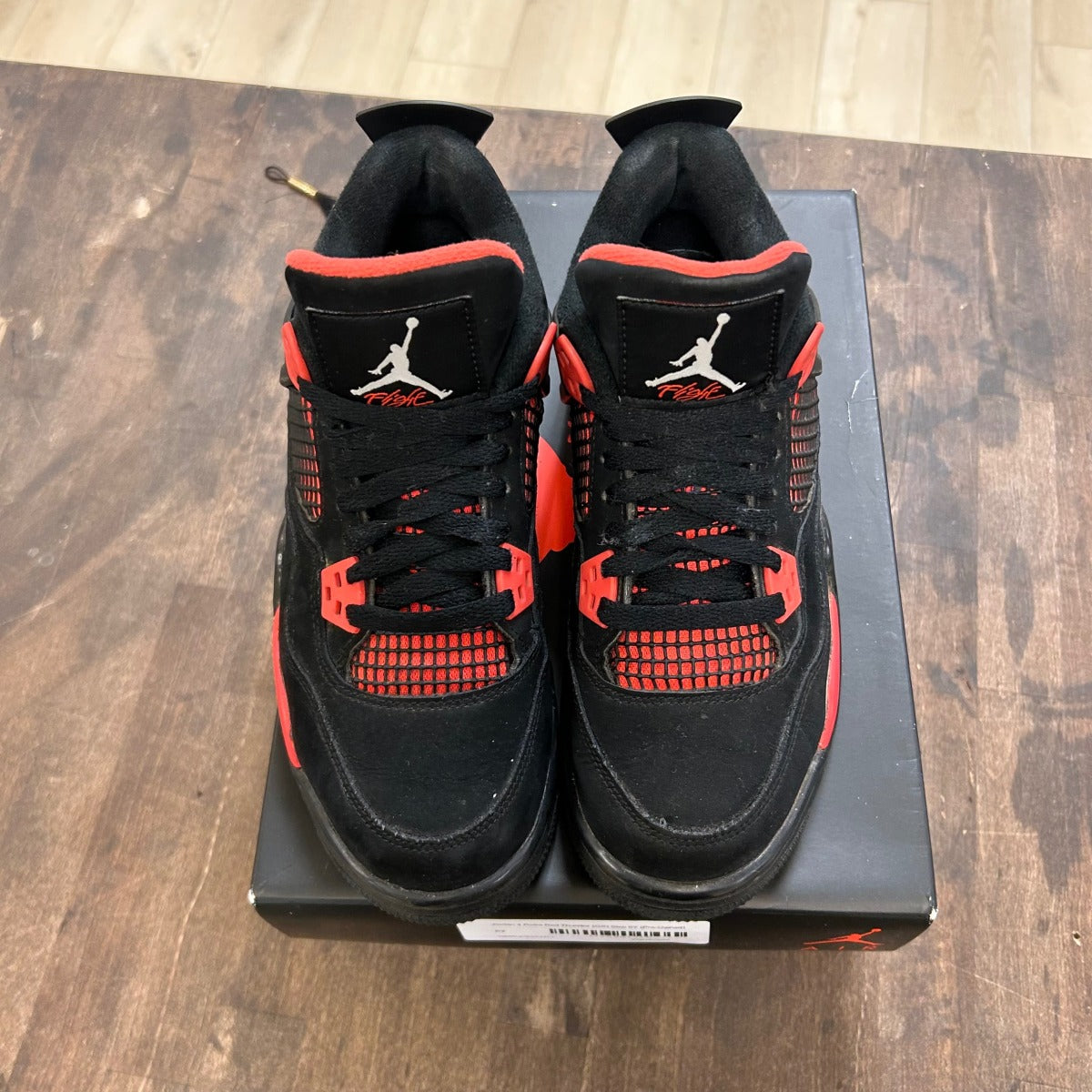 Jordan 4 Retro Red Thunder (GS) - Image 2