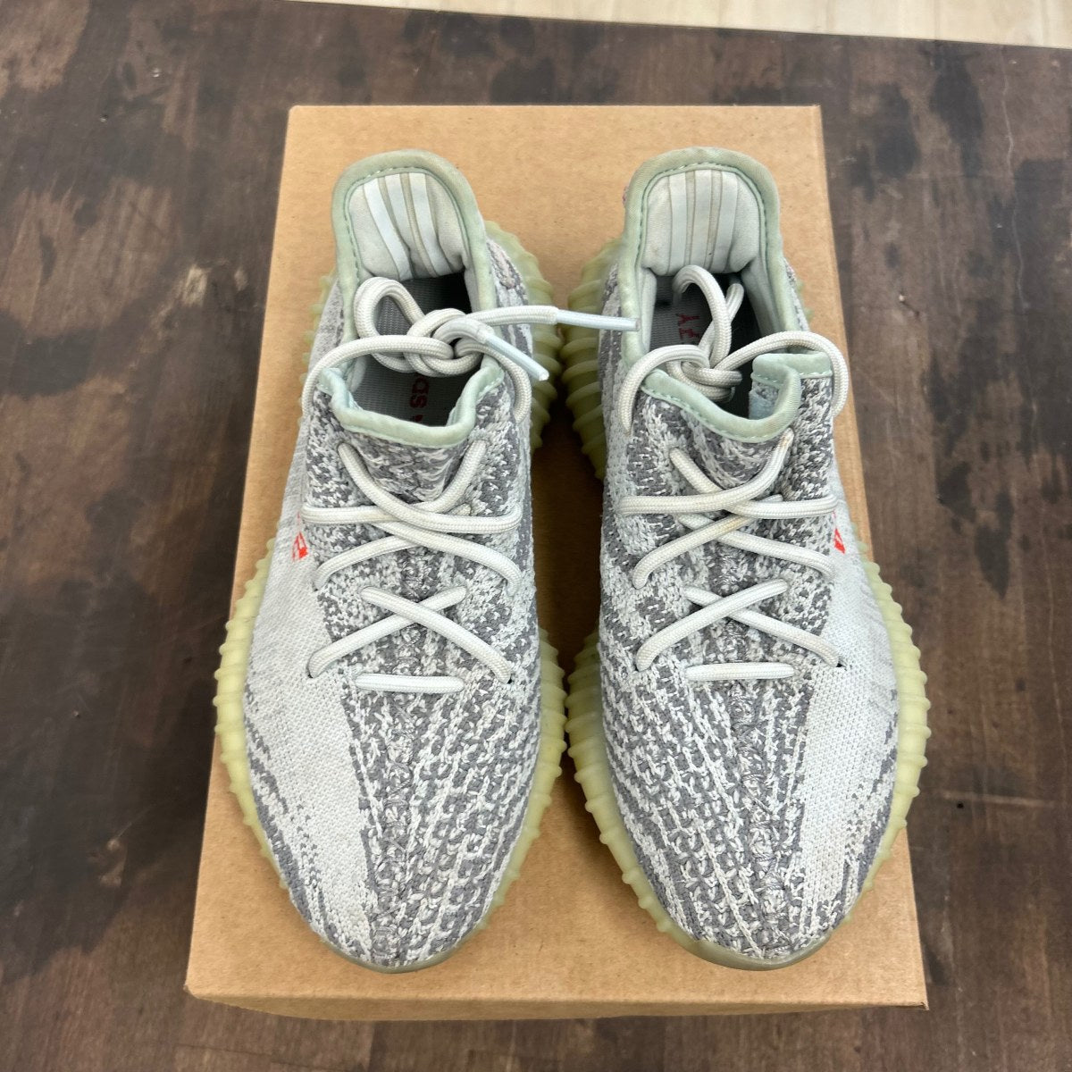 adidas Yeezy Boost 350 V2 Blue Tint Size 4 (Pre-Owned) - Image 2