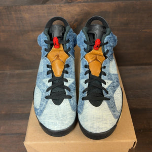 Jordan 6 Retro Washed Denim Size 9 (Pre-Owned) - Image 3