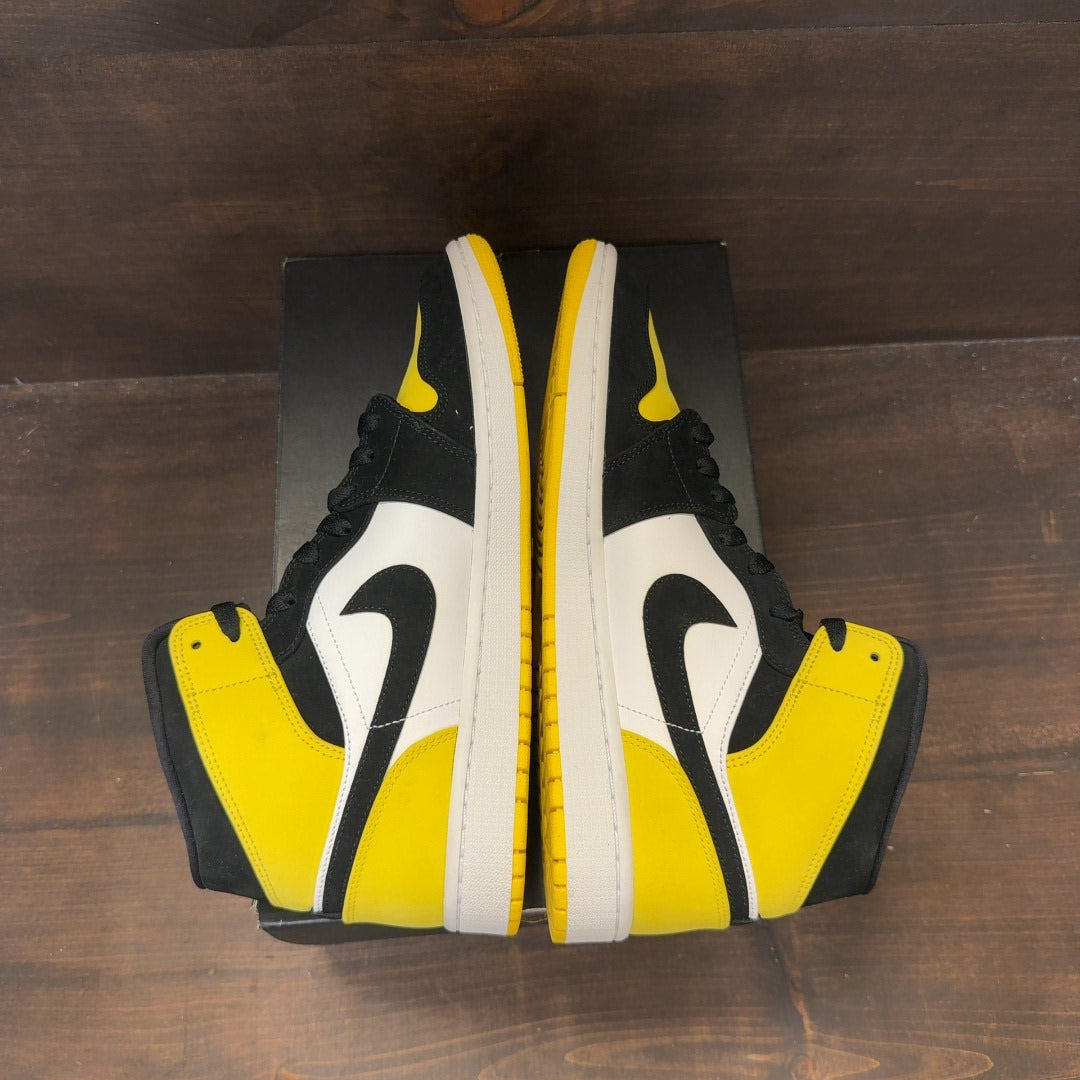 Jordan 1 Mid Yellow Toe Black - Image 5