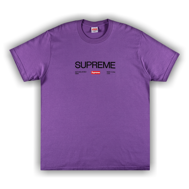 Supreme Est. 1994 Tee 'Purple'