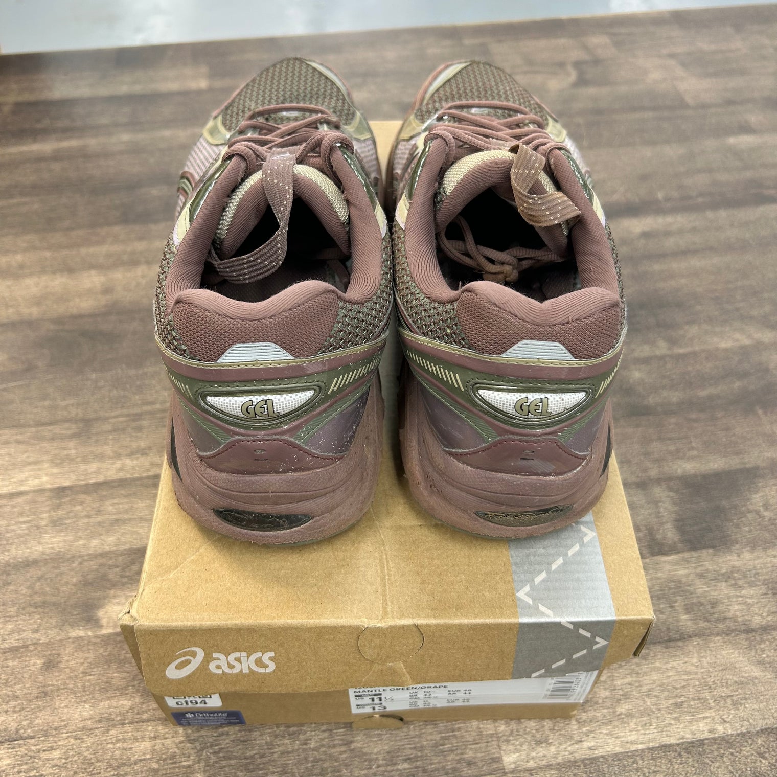 Kiko Kostadinov Mantle Green Grape ASICS UB6-S GT-2160 (USED)