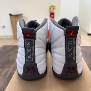 Jordan 12 Retro White Dark Grey Size 10.5 (Pre-Owned) - Image 3