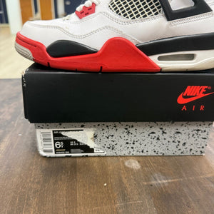 Jordan 4 Retro Fire Red (2020) (GS) - Image 6