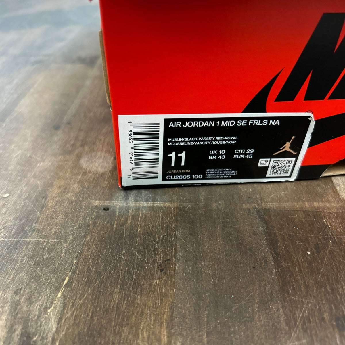Jordan 1 Mid SE Fearless Blue the Great - Image 6