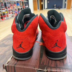Jordan 5 Retro Raging Bull Red (2021) Size 12 (Pre-Owned) - Image 3