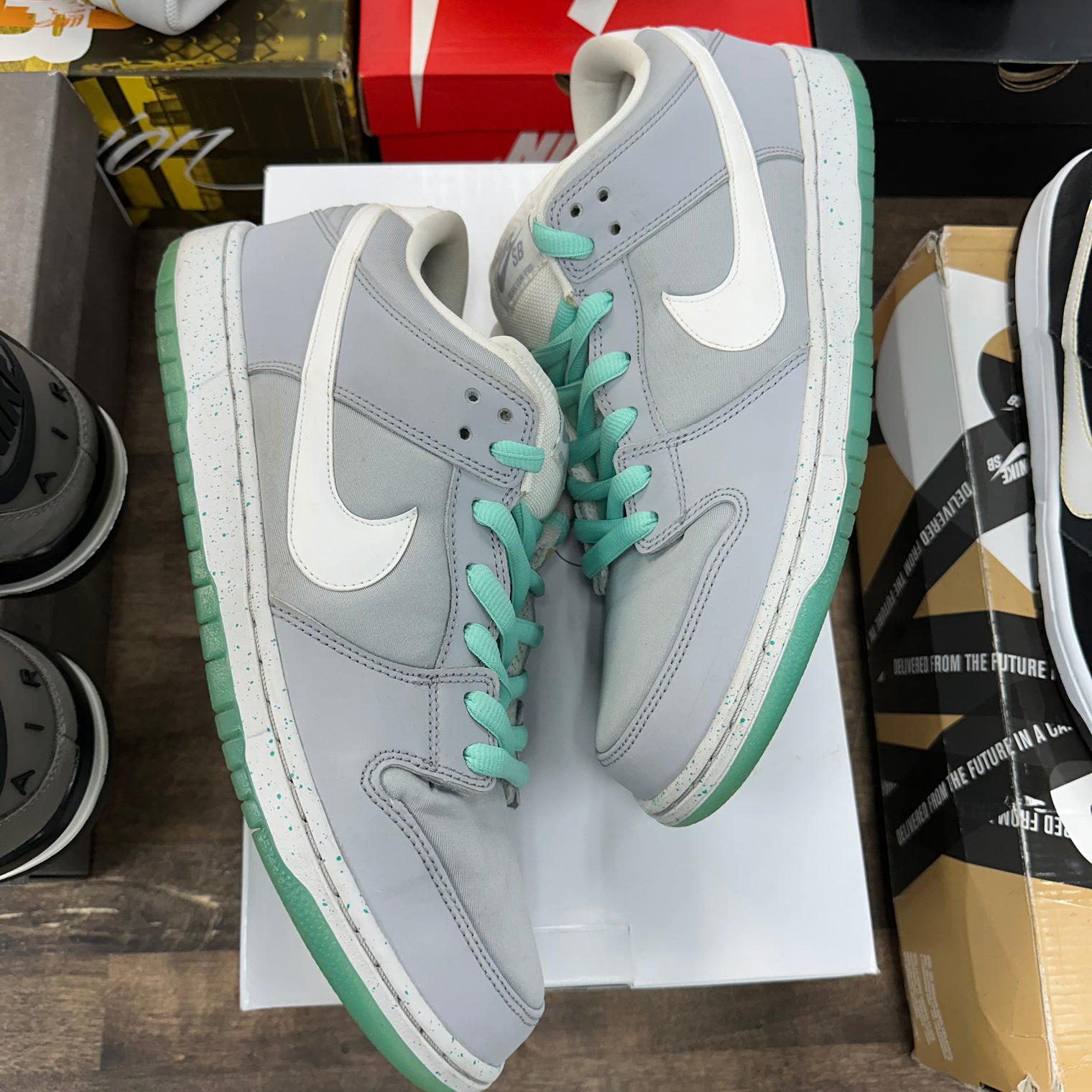 Marty Mcfly Nike SB Dunk Low (USED, Replacement Box)