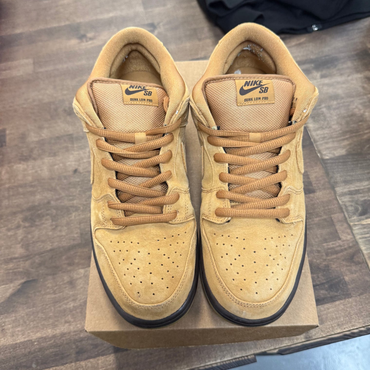 Wheat SB Dunk Low (USED, No Box)