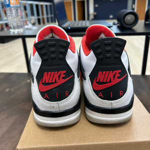 Jordan 4 Retro Fire Red (2020) Size 12 (Pre-Owned) - Image 4