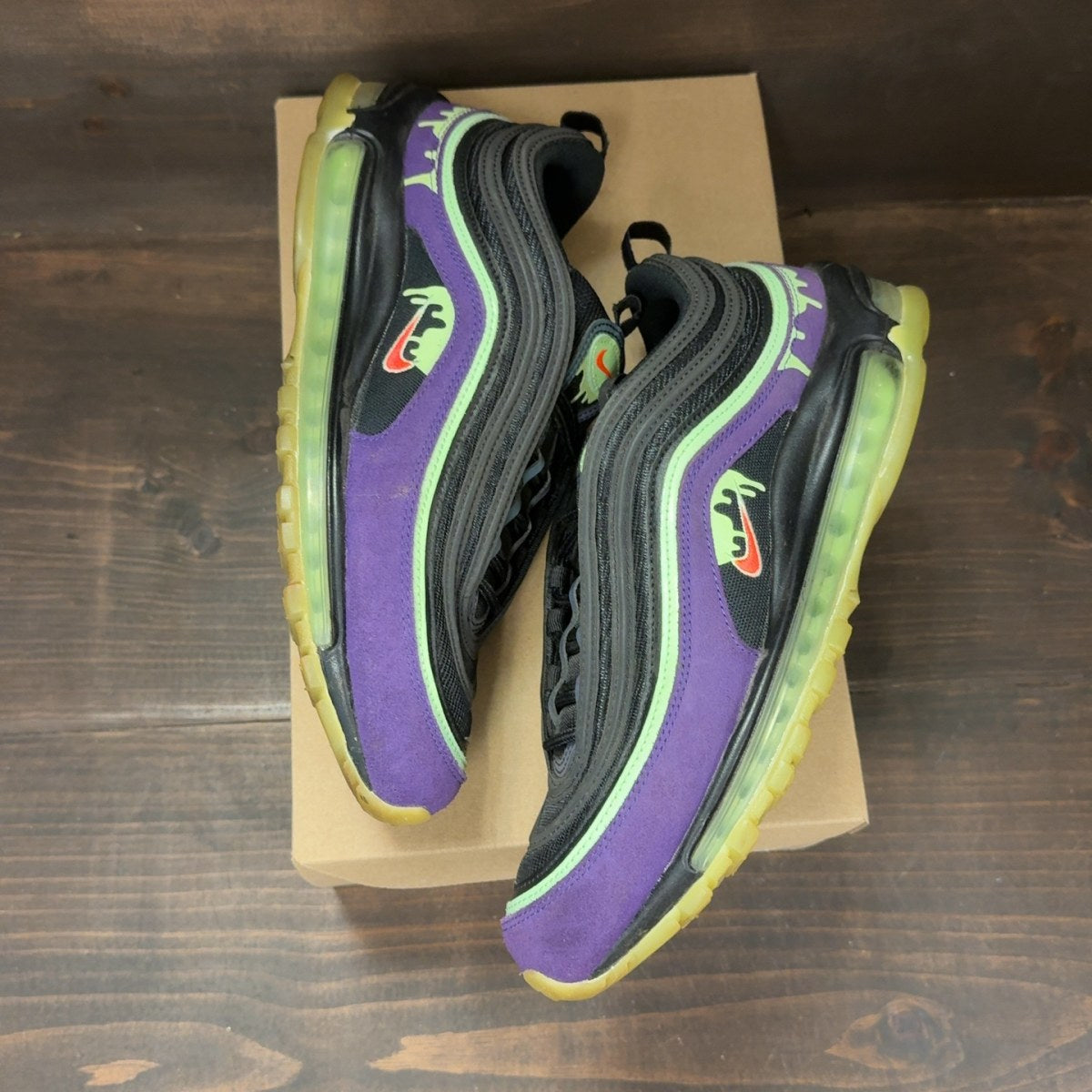 Nike Air Max 97 Slime Halloween (2020) Size 11 (Pre-Owned) - Image 2