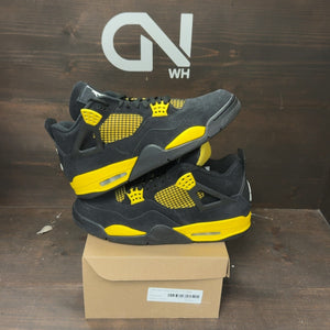 Jordan 4 Retro Thunder (2023) Size 11 (Pre-Owned) - Image 1