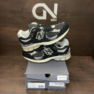 New Balance 2002R Protection Pack Black Grey Size 13 (Pre-Owned) - front