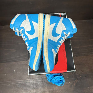 Jordan 1 Retro High OG UNC Reimagined Size 12 (Pre-Owned) - side