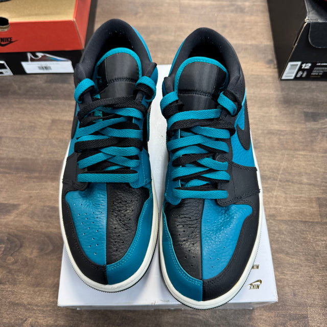 Homage Split Bright Spruce Jordan 1 Low SE (W) (USED, No Lid)