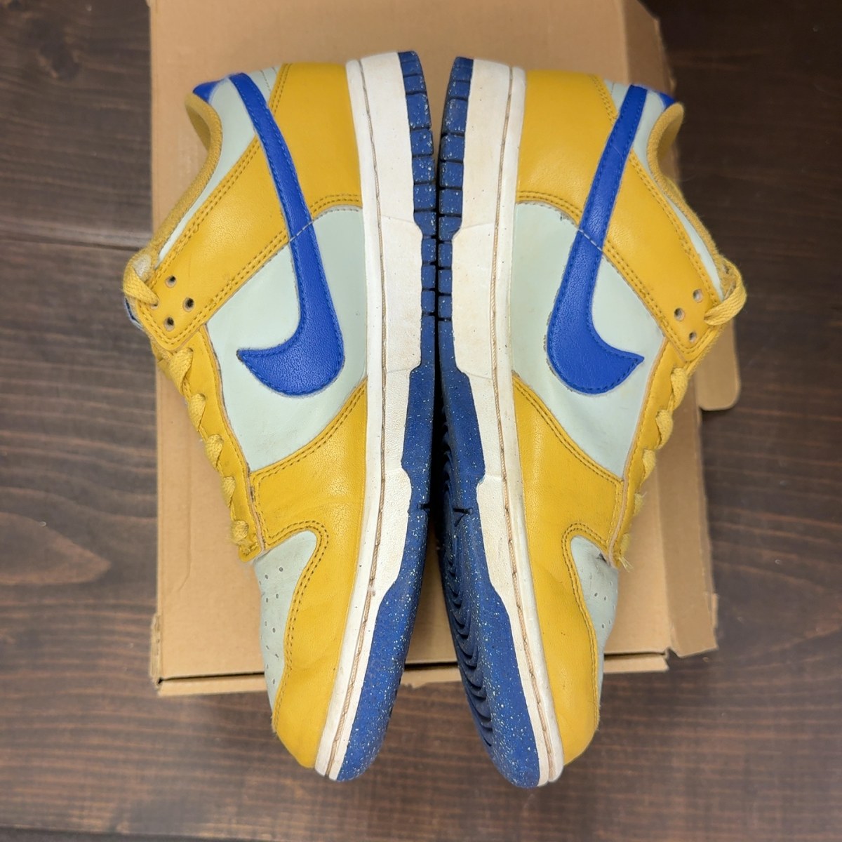 Nike Dunk Low Next Nature Wheat Gold Royal (Women's) - Image 4