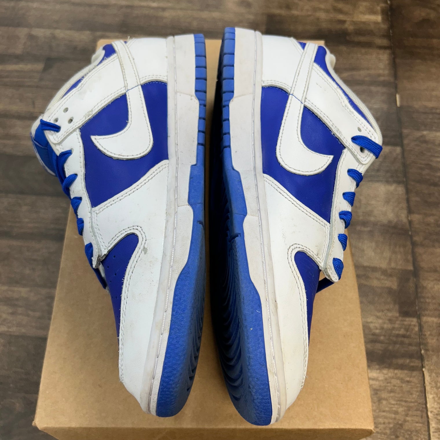 Racer Blue Dunk Low (USED, No Insoles, No Box)