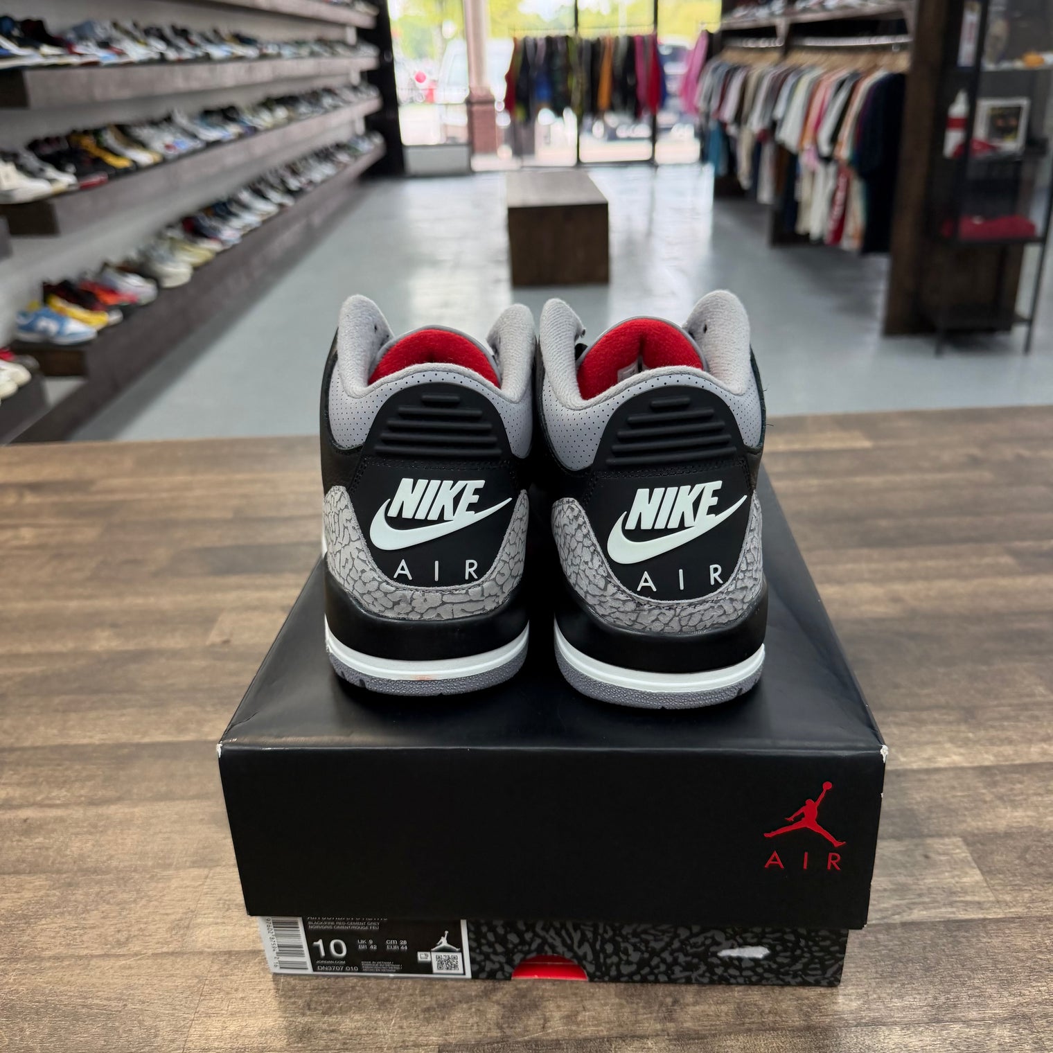 Black Cement Jordan 3 (2024) (USED)