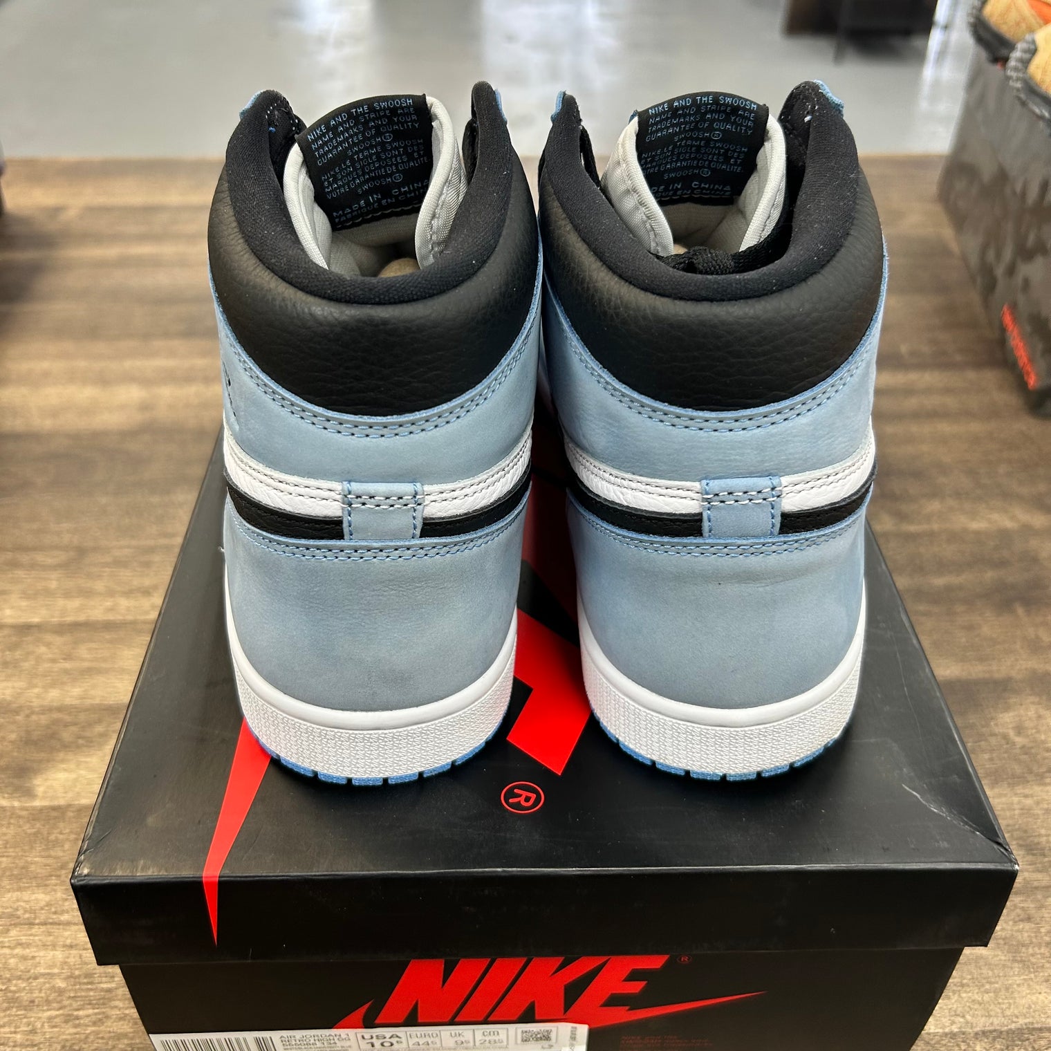 University Blue Jordan 1 High (USED)