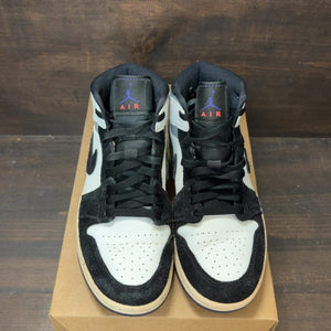 Jordan 1 Mid SE Purple Size 7.5 (Pre-Owned) - tag