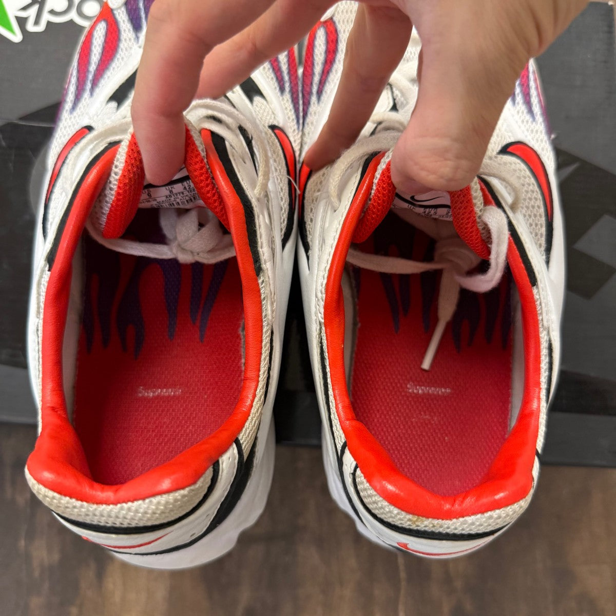 Nike Zoom Streak Spectrum Plus Supreme White - Image 6