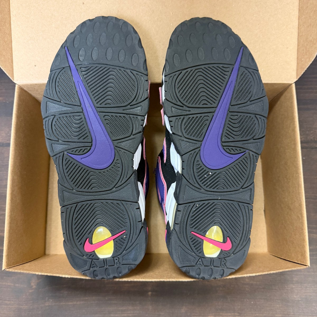 Nike Air More Uptempo 96 Black Court Purple Size 8.5 (Pre-Owned) - Image 6