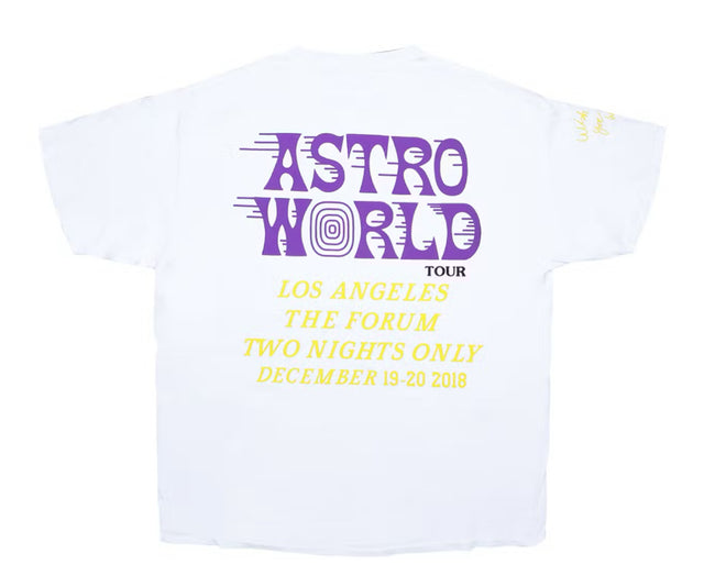 Travis Scott Astroworld LA Exclusive Tee