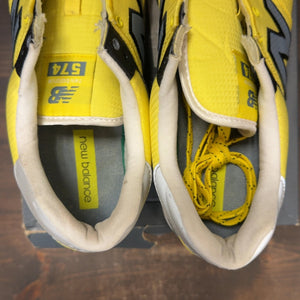 New Balance 574 Citra Yellow Size 10.5 (Pre-Owned) - Image 6