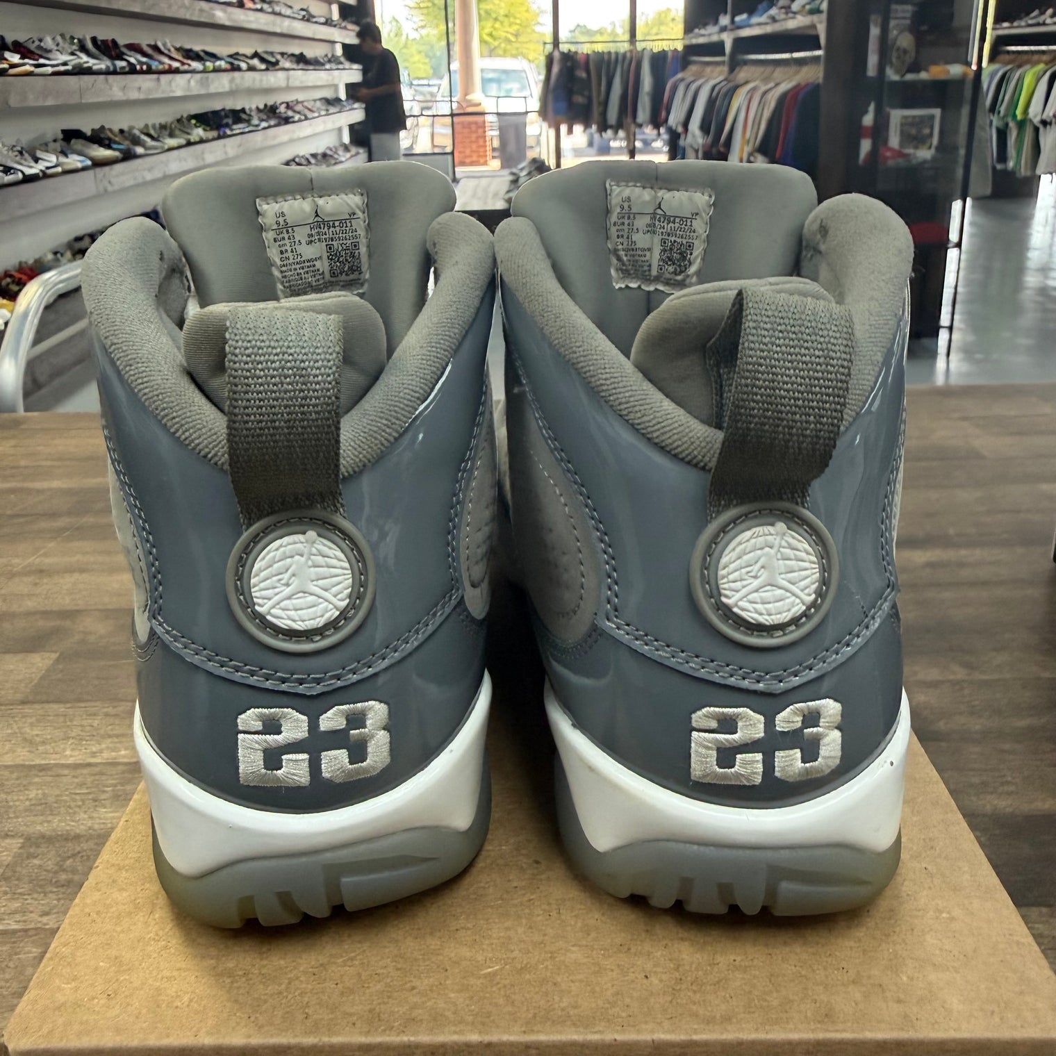 Cool Grey Jordan 9 Retro (Used)